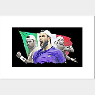 Matteo Berrettini Posters and Art